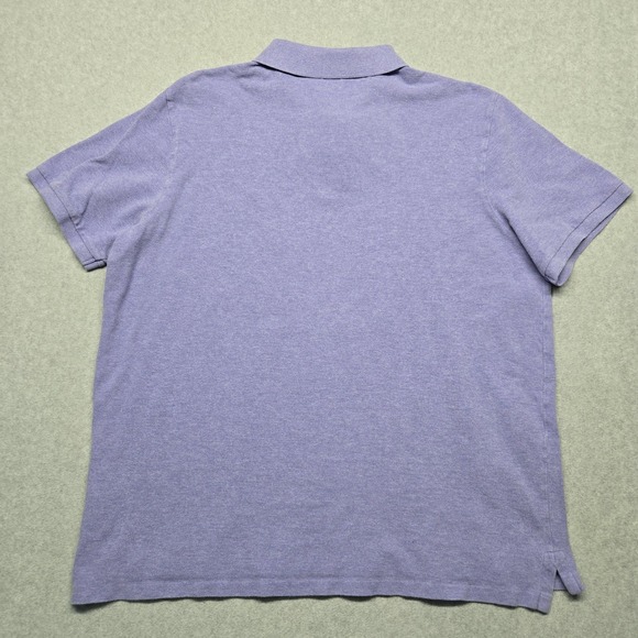 Polo Ralph‎ Lauren Polo Shirt Mens Extra Large Purple Classic Fit Short Sleeve - Picture 14 of 16